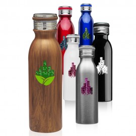 20 Oz. Echo Stainless Steel Water Bottles Stainless Steel Sports Bottles   20 Oz. Echo Stainless Steel Water Bottles Stainless Steel Sports Bottles