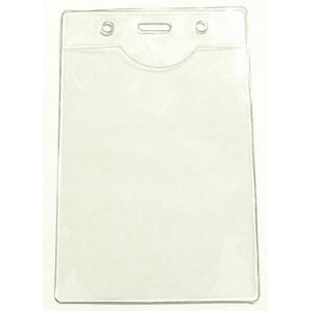 Clear Vinyl Badge Holder (3"x4") Clear Vinyl Badge Holder (3"x4")