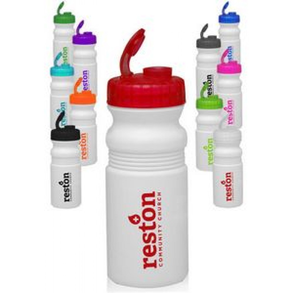 20 Oz. Flip Top Plastic Bike Water Bottles 20 Oz. Flip Top Plastic Bike Water Bottles