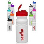 20 Oz. Flip Top Plastic Bike Water Bottles