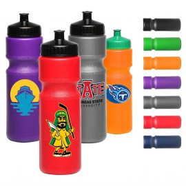28 oz USA Made Larger Push Cap Plastic Water Bottle sports drinkware   28 oz USA Made Larger Push Cap Plastic Water Bottle sports drinkware