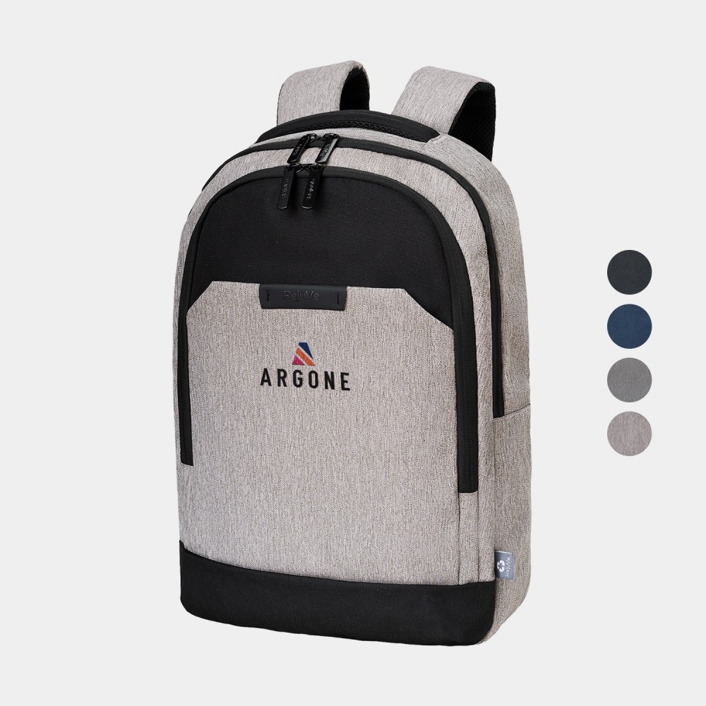 RejuVe X-PAK Recycled Heather Business Executive Backpack RejuVe X-PAK Recycled Heather Business Executive Backpack