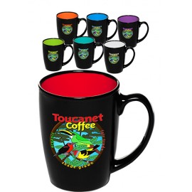  12 Oz. Java Two Tone Coffee Mugs