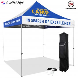  10' x 10' Custom Printed Pop Up Tent Kit w/ Steel Frame