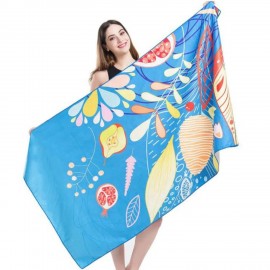 25"x 50" Sublimated Microfiber Sand Proof Beach Towel   25"x 50" Sublimated Microfiber Sand Proof Beach Towel