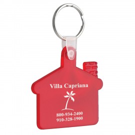 Soft Squeezable Key Tag (House)
