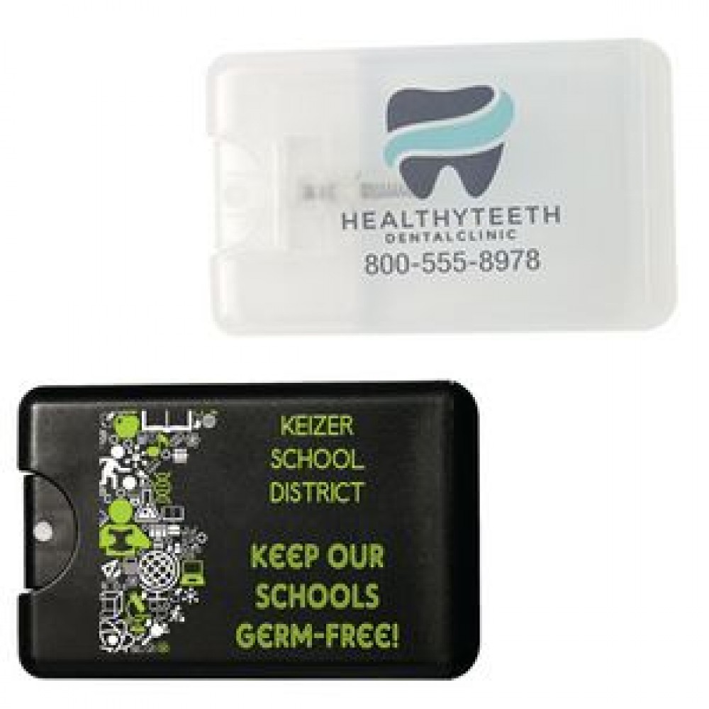 Credit Card Hand Sanitizer Spray Credit Card Hand Sanitizer Spray