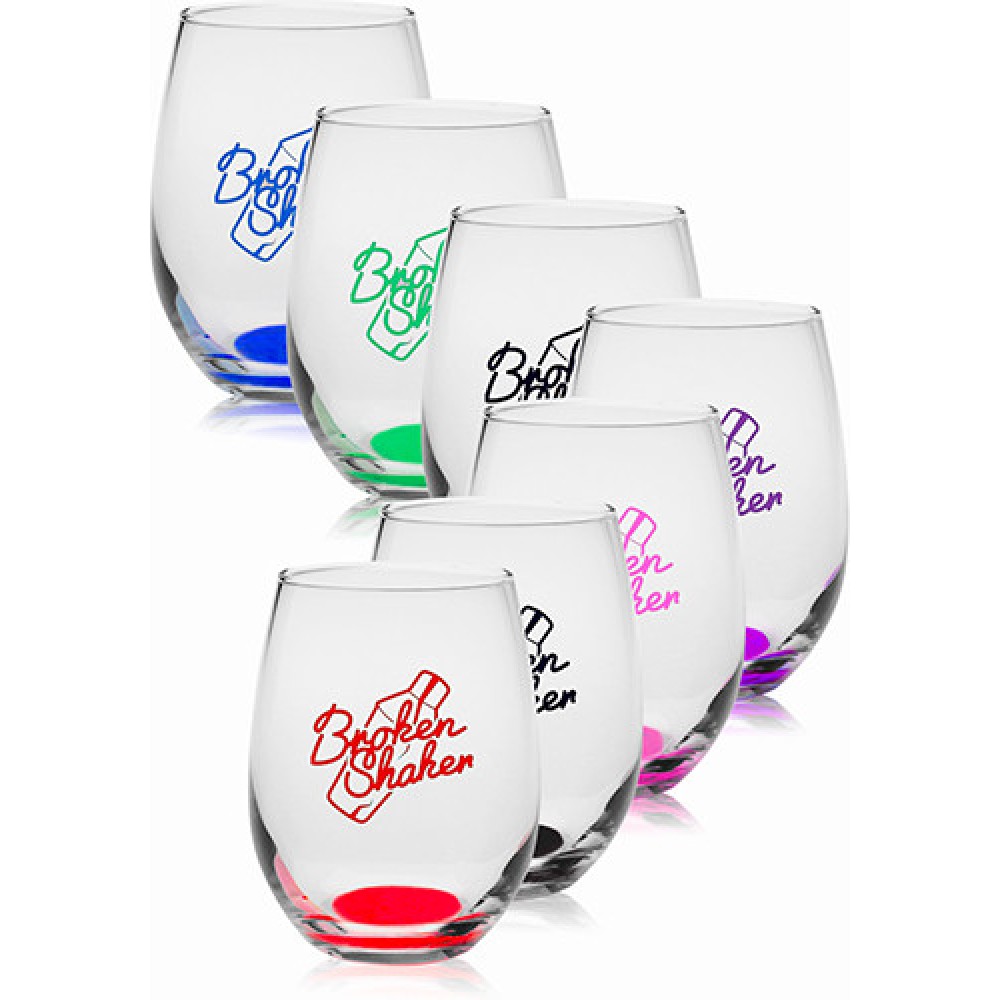  9 oz. Import Stemless Wine Glasses