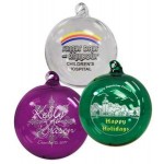3" Hand Blown Glass Ornament