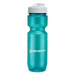  26 Oz Translucent Jogger Bottle w/ Flip Top Lid