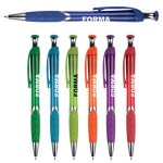 Gisla Translucent Pen w/ Colored Gripper