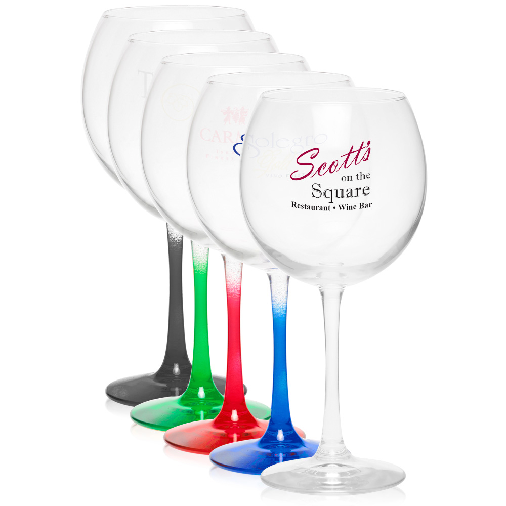 18.5 Oz. Libbey Balloon Wedding Favor Wine Glasses 18.5 Oz. Libbey Balloon Wedding Favor Wine Glasses