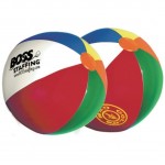  Mini Size 4.5" Diameter Beachballs With Multi-Color Panels