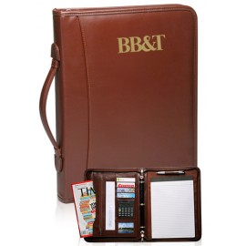 Brown Leather Binder Portfolios (14.20"x10.20")   Brown Leather Binder Portfolios (14.20"x10.20")