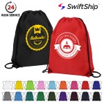  Classic Polyester Drawstring Sports Backpack