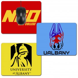 Rectangle Rubber Bottom Fabric Mouse Pad   Rectangle Rubber Bottom Fabric Mouse Pad