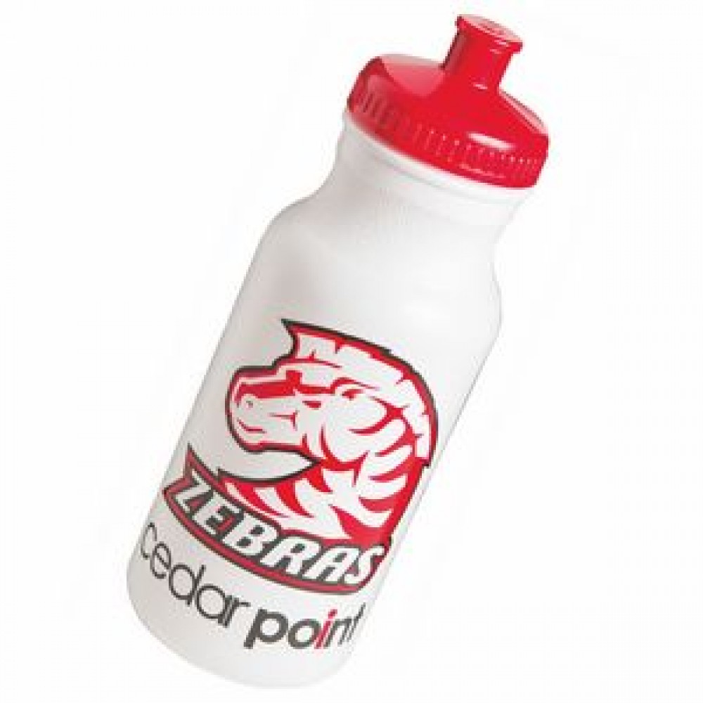 20 Oz. Bike Bottle White Bottles 20 Oz. Bike Bottle White Bottles