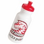 20 Oz. Bike Bottle White Bottles