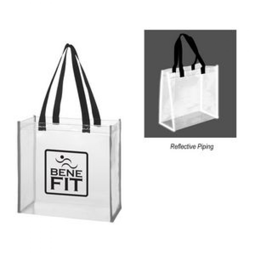 Clear Reflective Tote Bag Clear Reflective Tote Bag