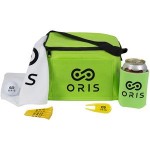 6 Pack Cooler Golf Kit w/ Pinnacle Rush