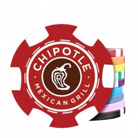  Portrait Premium Direct Print Poker Chips