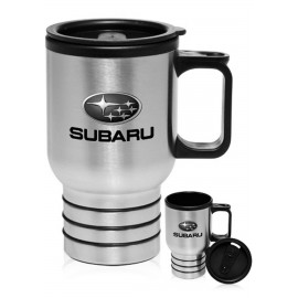  16 Oz. Stainless Steel Travel Mugs with Handle