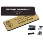  Name Badge w/Engraved Personalization (1"x3")