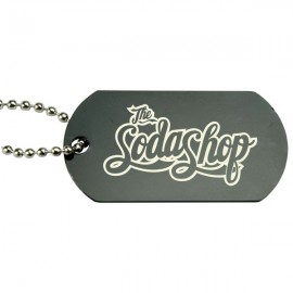 Anodized Aluminum Dog Tag   Anodized Aluminum Dog Tag