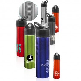  25 Oz. Slim Stainless Steel Bottles