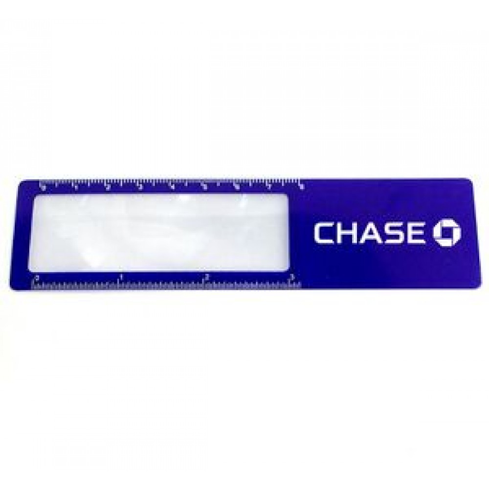 Magnifier Bookmark w/ 3" Ruler Magnifier Bookmark w/ 3" Ruler
