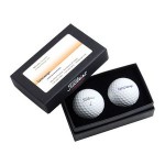 Titleist 2-Ball Business Card Box w/ DT TruSoft