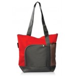 The Go Getter Two-Tone Tote Bags (16.5"x14.5")