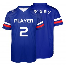  Men's Custom Performance Personalized Rugby Jersey (Full Color Dye Sublimated)