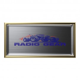  Express Rectangle Lapel Pins (Various Sizes)
