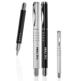 Swerve Clip Metal Rollerball Pens   Swerve Clip Metal Rollerball Pens