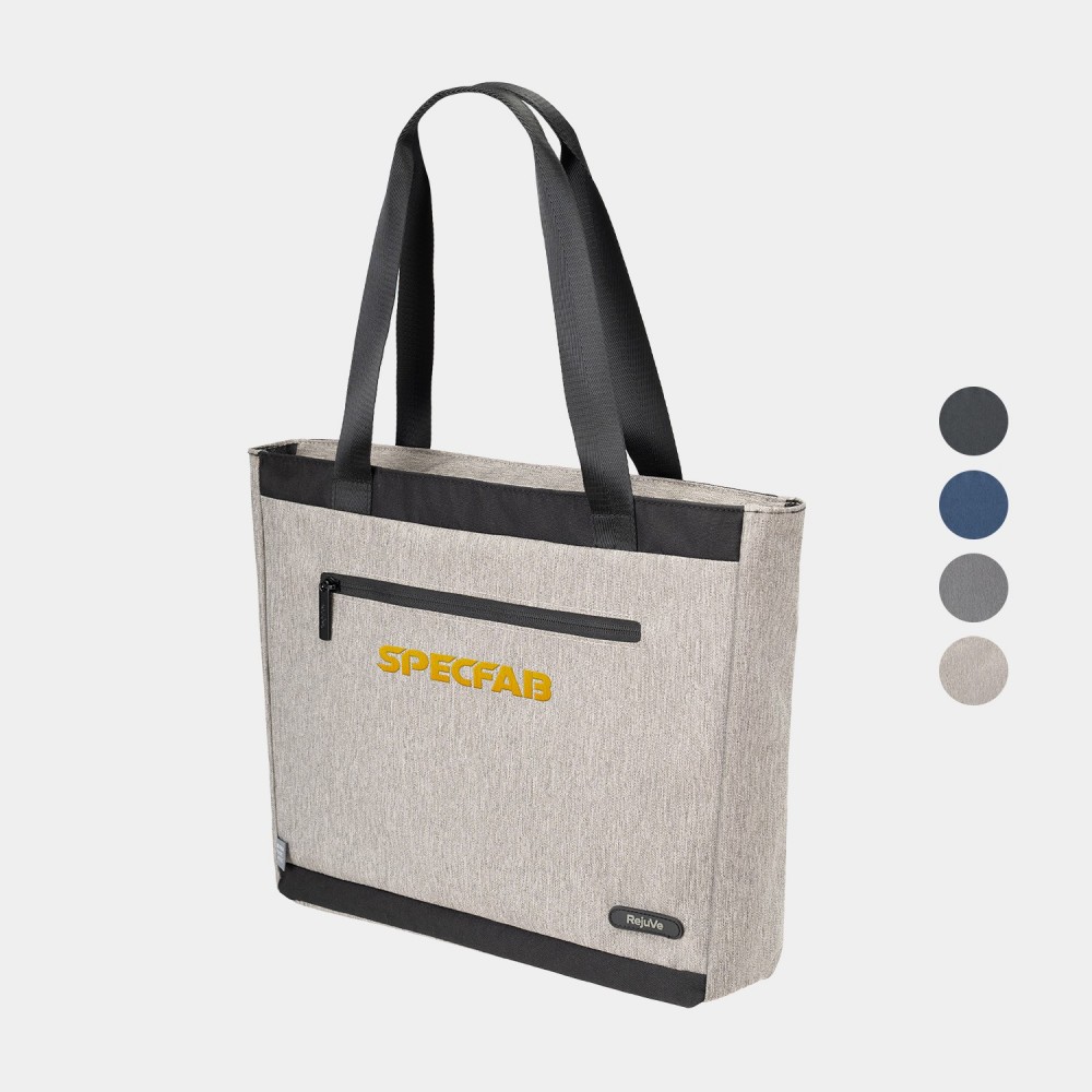 RejuVe MILANO Recycled Heather Executive Tote Bag RejuVe MILANO Recycled Heather Executive Tote Bag