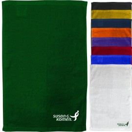 275 GSM 11" x 18" Cotton Velour Rally Towels   275 GSM 11" x 18" Cotton Velour Rally Towels