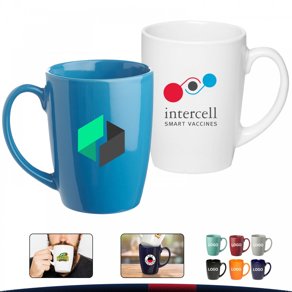  12 oz. Flibbert Custom Coffee Mugs