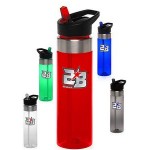 24 Oz. BPA Free Tritan? Plastic Water Bottle