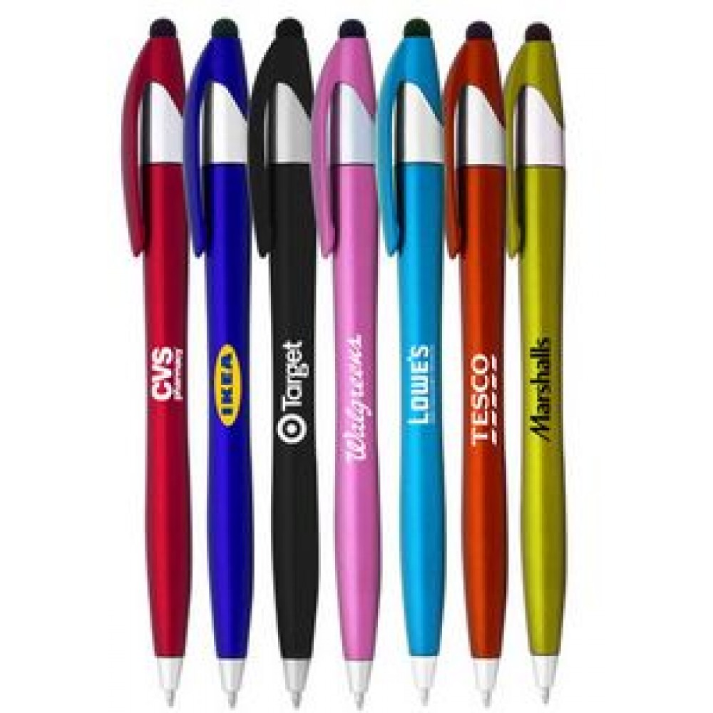 Isla Matte Twist Barrel Stylus Pens Isla Matte Twist Barrel Stylus Pens