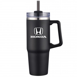  Aqueduct-VI 30 Oz Tumbler Mug with Straw (Double Walled)
