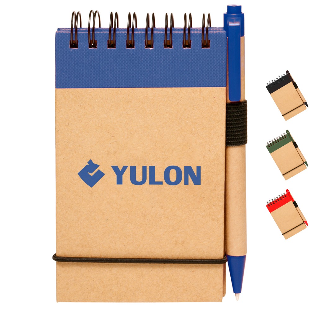  3 x 5" Eco Jotters with Pen