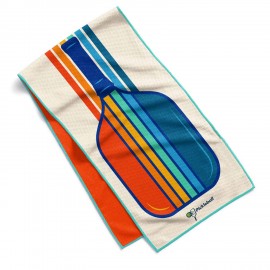 Full Color Pickleball Cooling Towel   Full Color Pickleball Cooling Towel