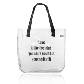  Savanna Clear Plastic Tote Bag