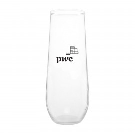  8 Oz. Libbey Stemless Champagne Flute Glasses