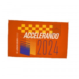  100% Poly Terry Microfiber Serged 11"x18" Rally Towel Dye Sublimated (Domestically Decorated)