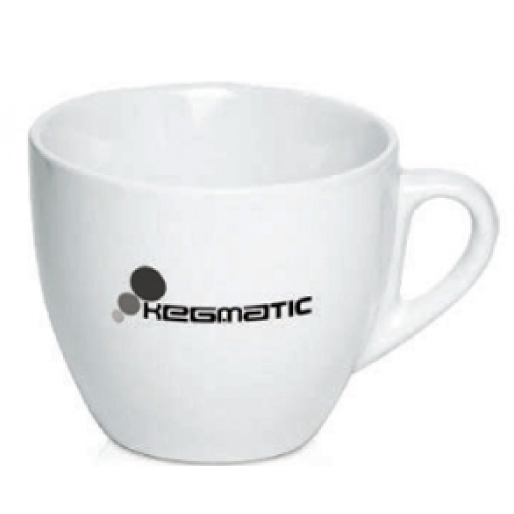  6 Oz. White Coffee Mugs