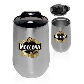  Stainless Steel Mugs w/Side Lock Lid