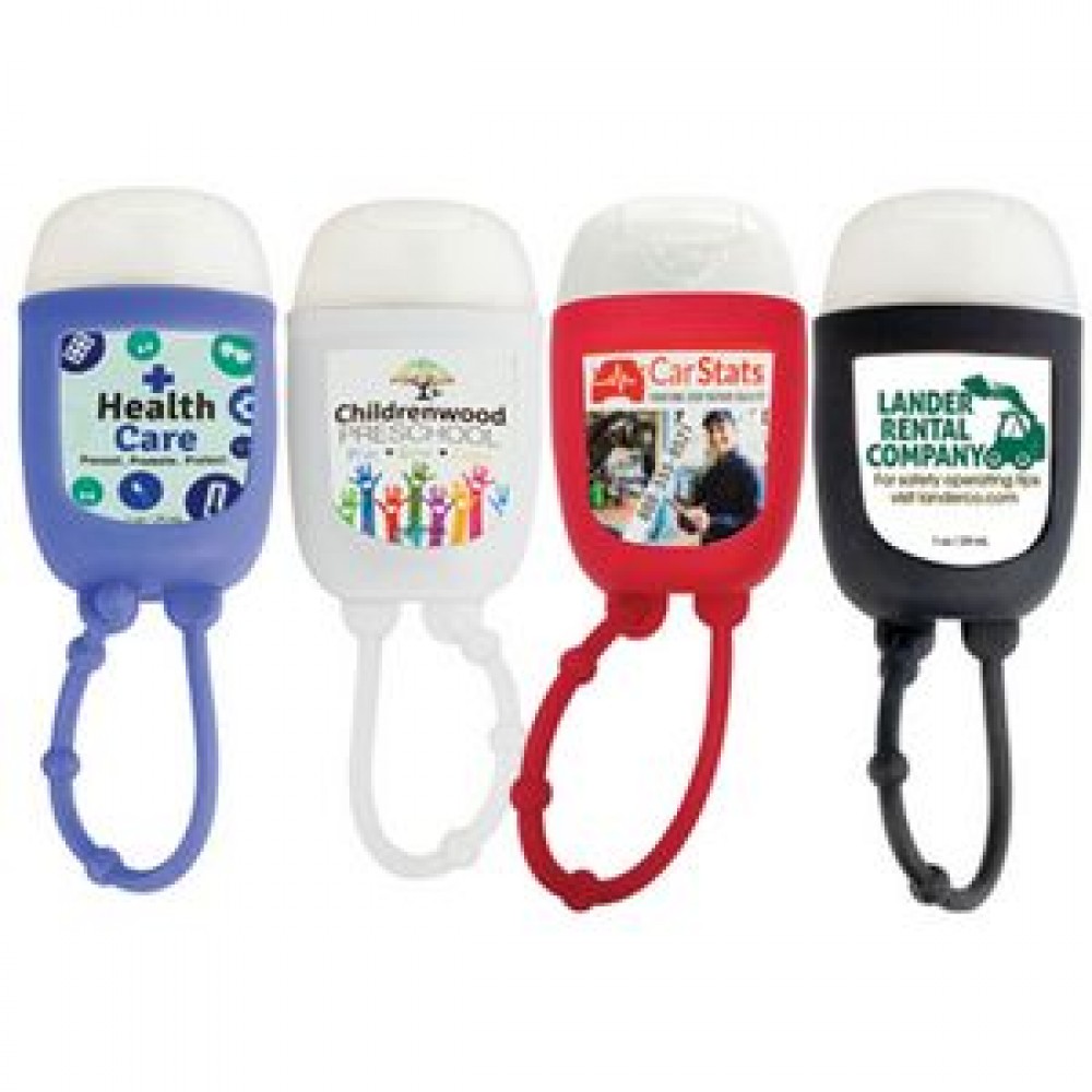 Iced Pear Hand Sanitizer Gel w/ Silicone Holder Iced Pear Hand Sanitizer Gel w/ Silicone Holder
