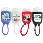 Iced Pear Hand Sanitizer Gel w/ Silicone Holder